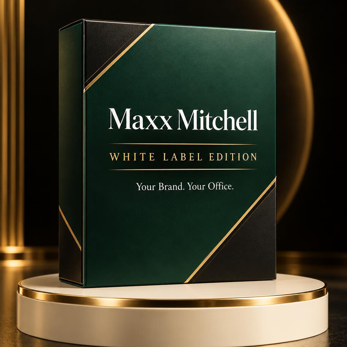 Maxx Mitchell White Label Edition box